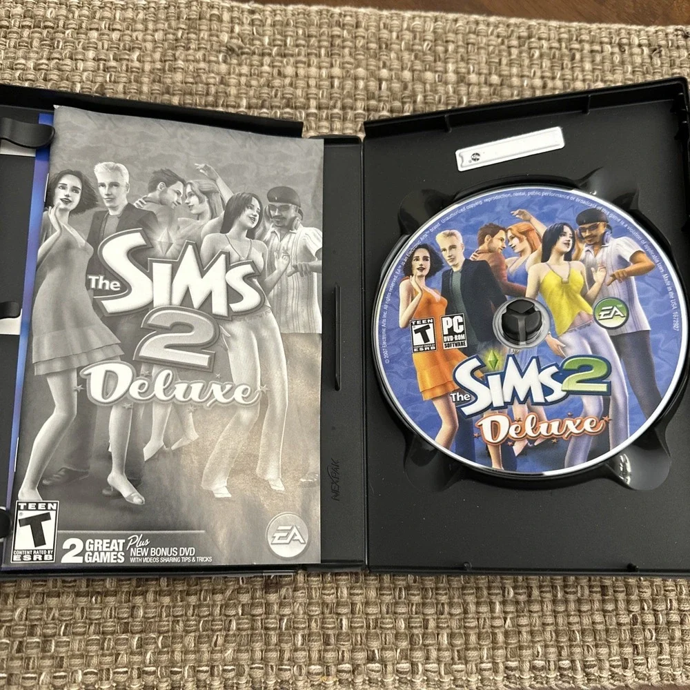 Sims 2 Deluxe PC Game Lot With 6 Expansion‎ Packs: Teens, Pets, Seasons & More!